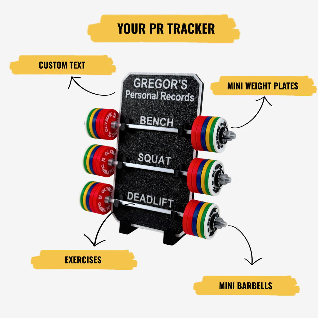 PR Tracker | The Perfect Gift for Strength Athletes & Gym Lovers