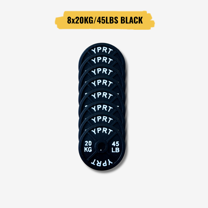 Weight Set - All Black Plates