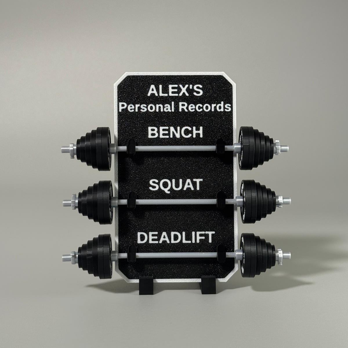 Your PR Board - All Black Plates
