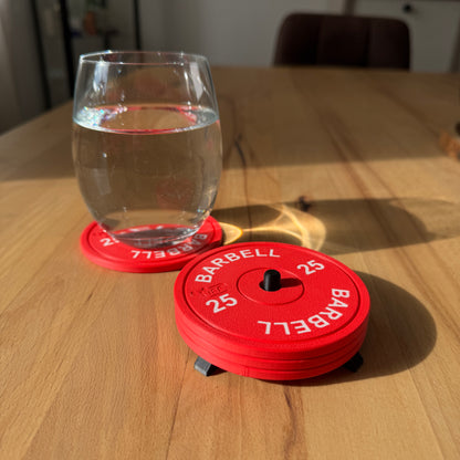 Weight Plate Coasters