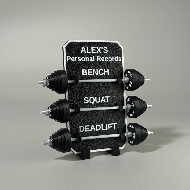 Your PR Board - All Black Plates