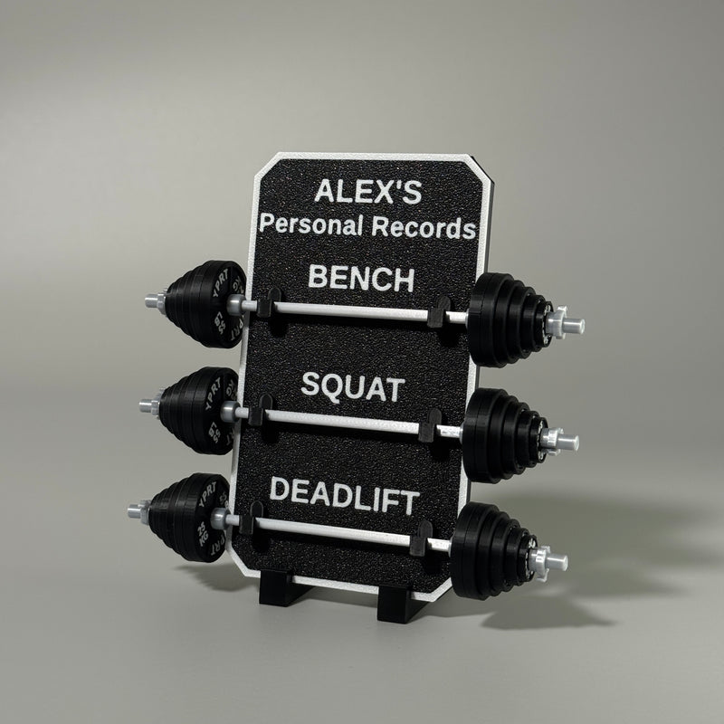 Your PR Board - All Black Plates