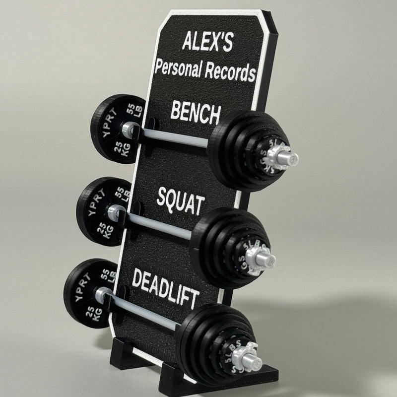 Your PR Board - All Black Plates
