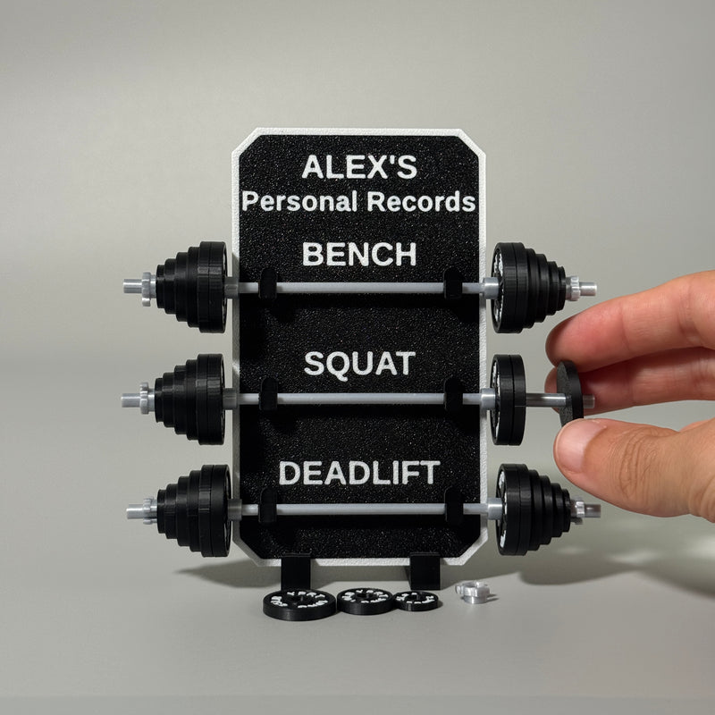 Your PR Board - All Black Plates