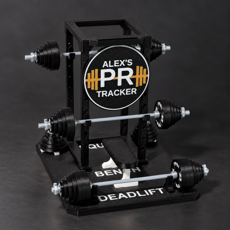 Your PR Tracker – All Black Plates