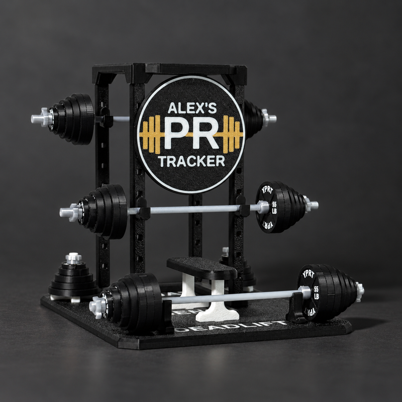 Your PR Tracker – All Black Plates