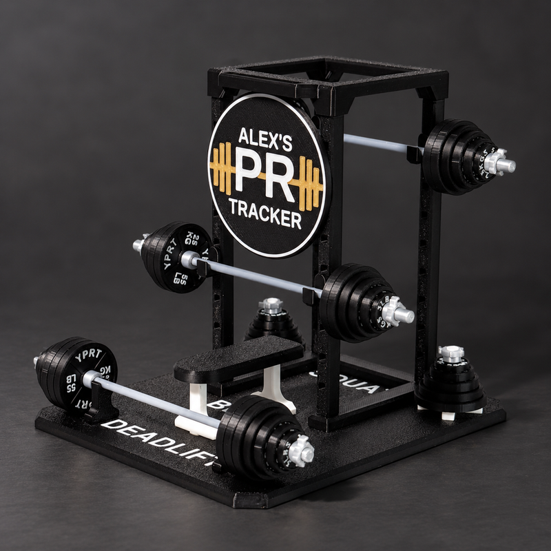 Your PR Tracker – All Black Plates