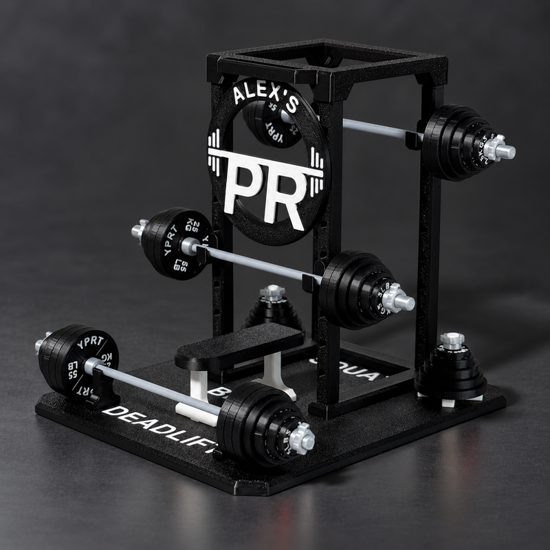 Your PR Tracker – All Black Plates