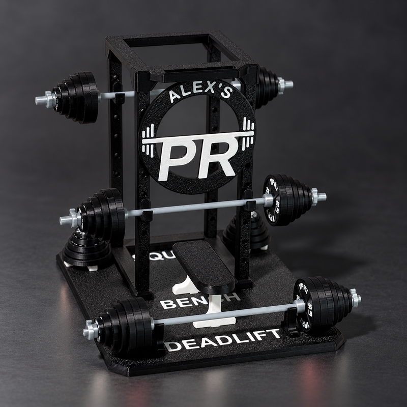 Your PR Tracker – All Black Plates