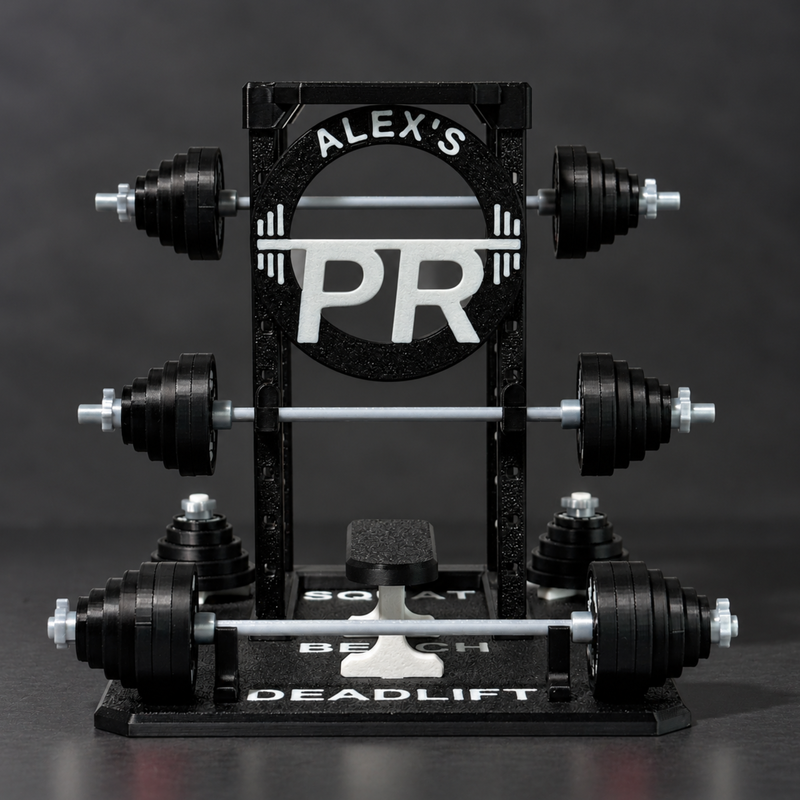 Your PR Tracker – All Black Plates