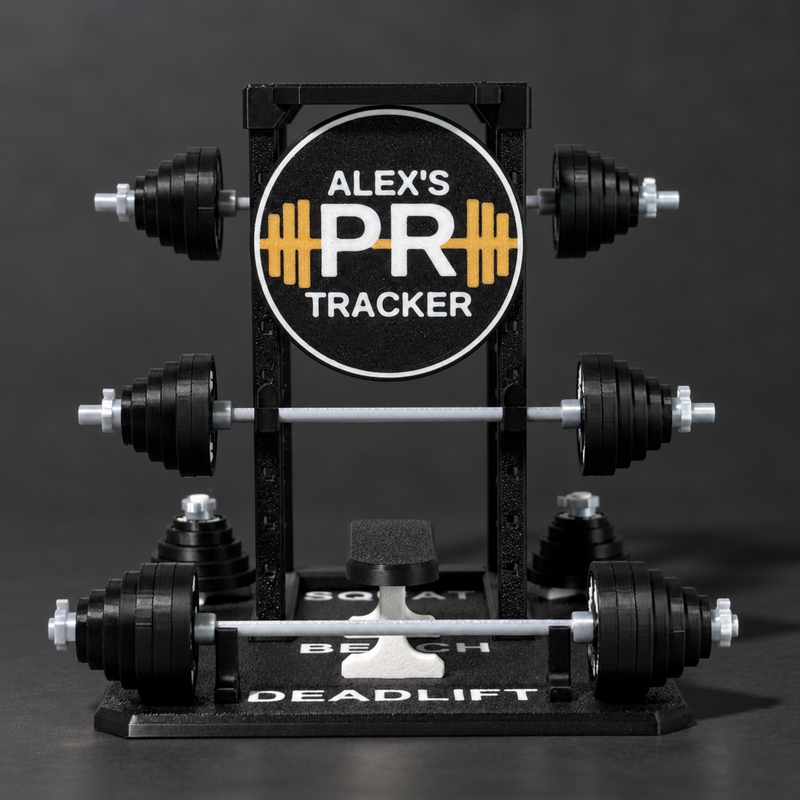 Your PR Tracker – All Black Plates