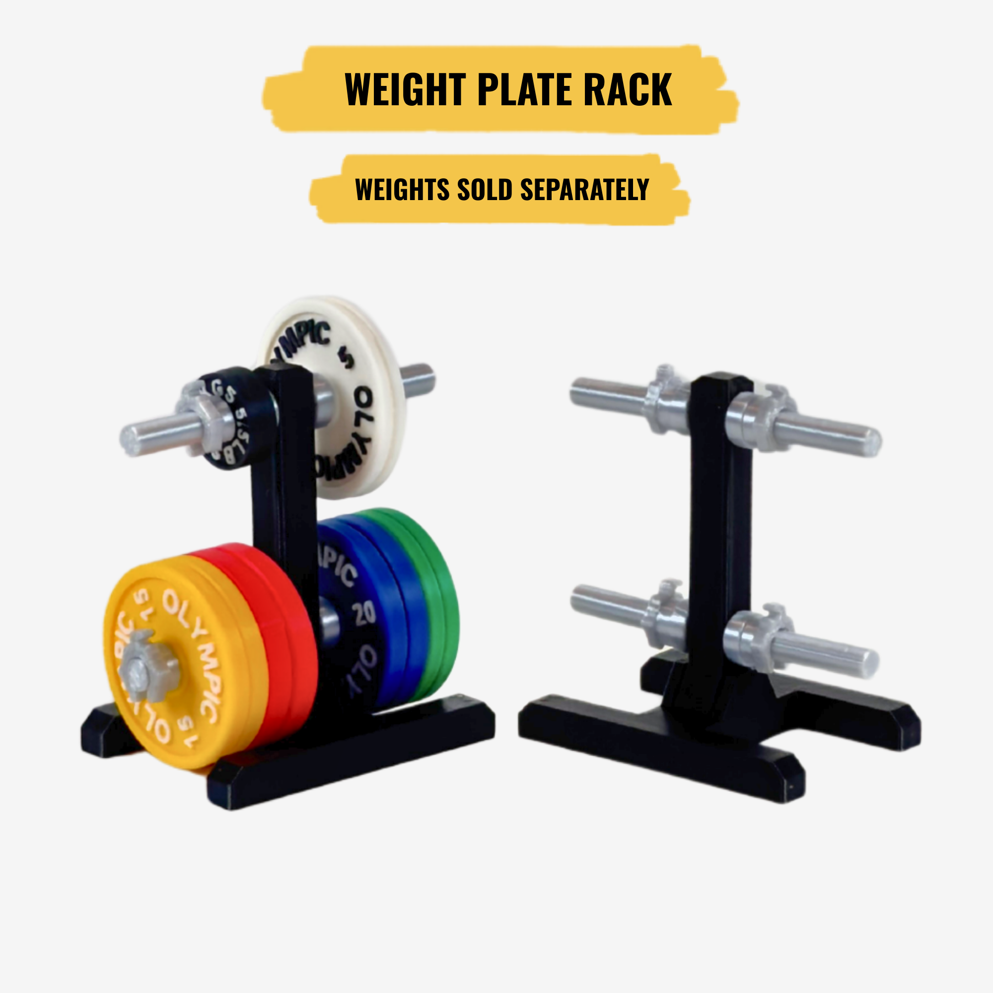 Weight Plate Rack